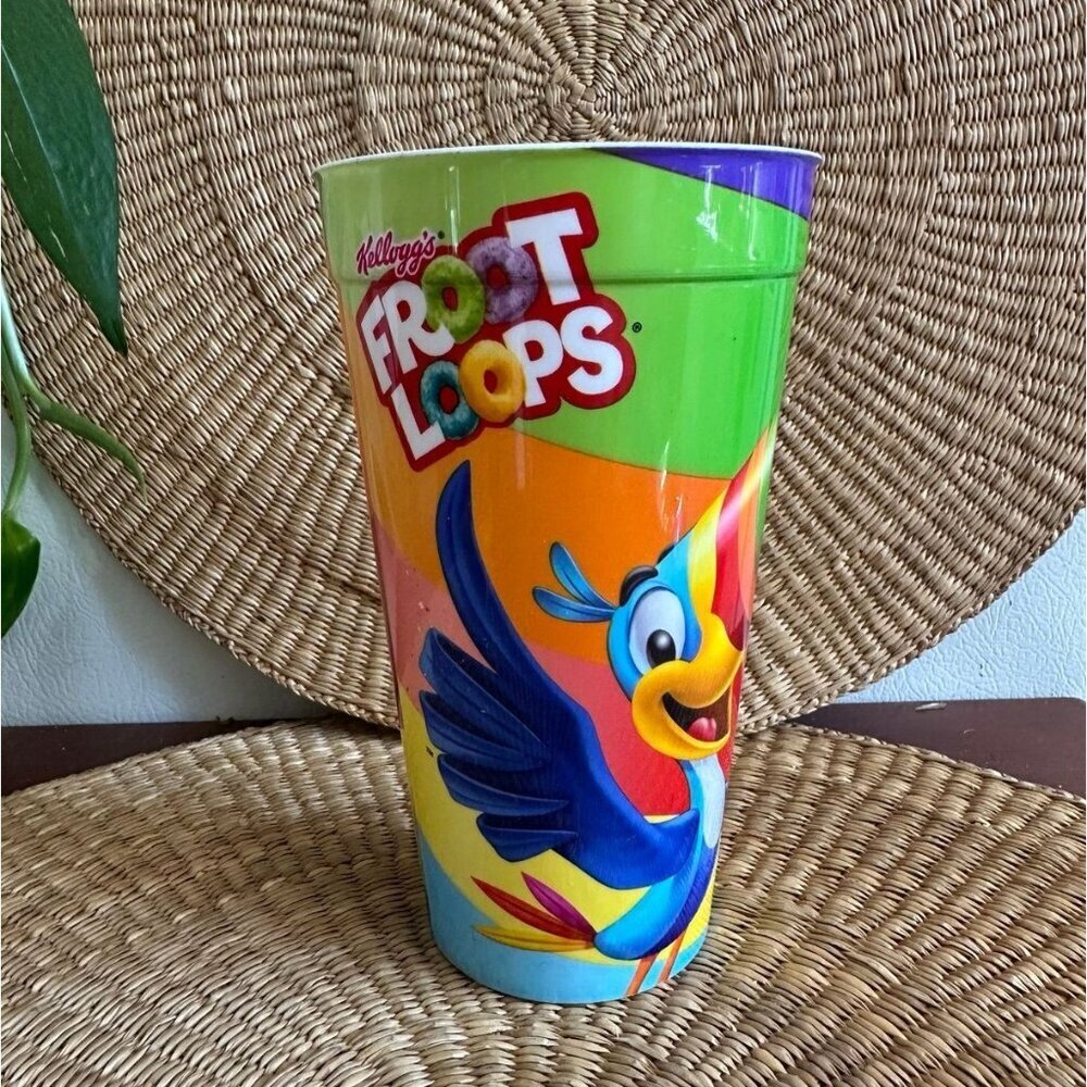 Froot Loops cup Kellogg’s follow your nose